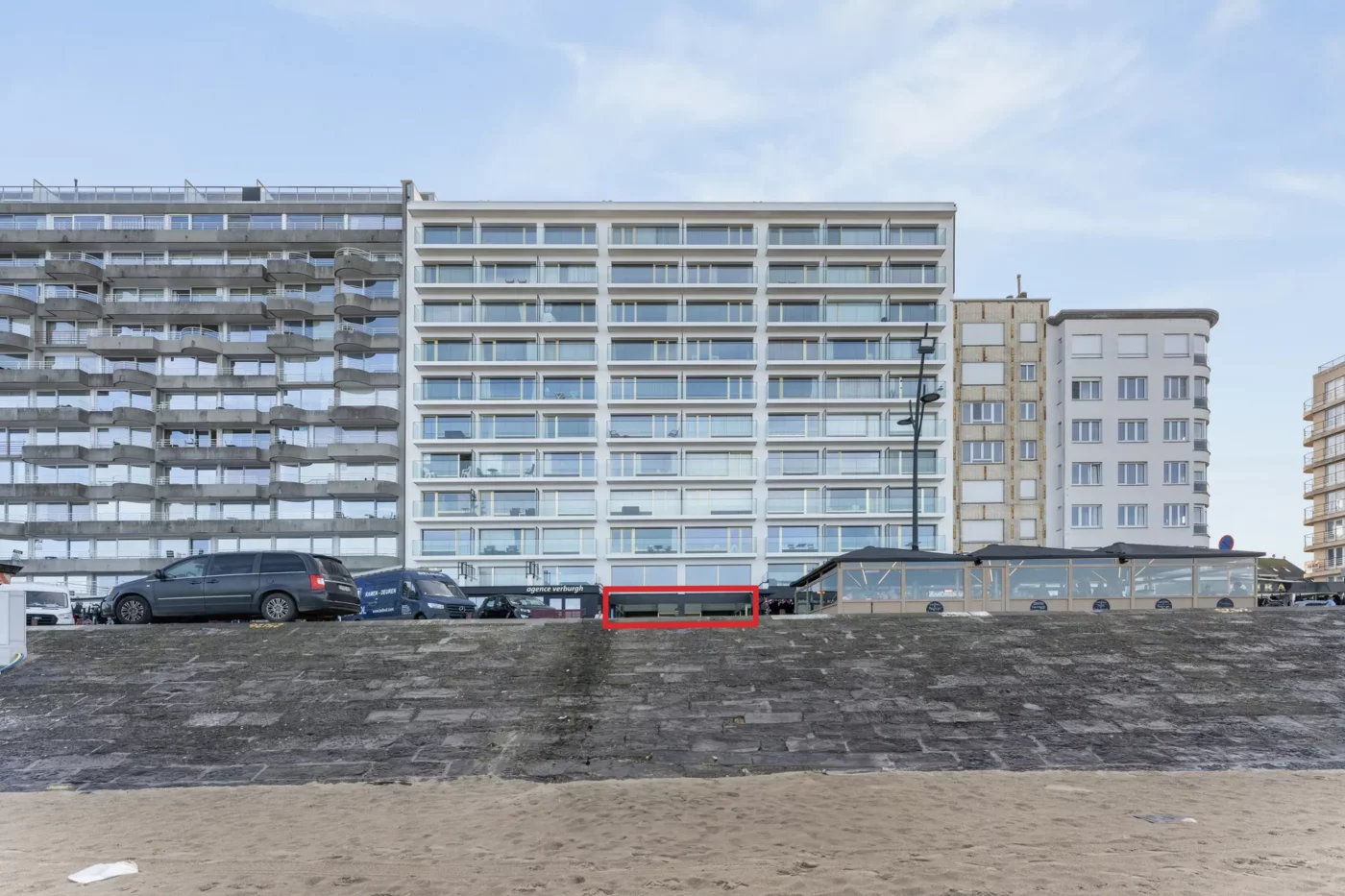 Handelsruimte 80m² in winkelgalerij op de Zeedijk