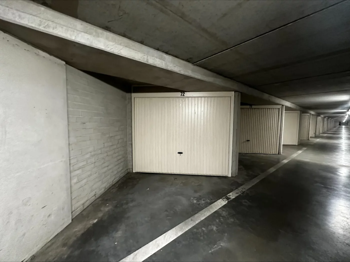 Afgesloten garagebox te huur in Blankenberge